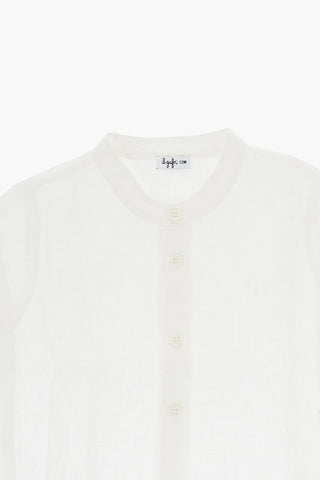 Linen Shirt and Shorts Set