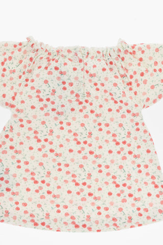 All-Over Cherrys Printed Bloomers AMISSA And Blouse Set