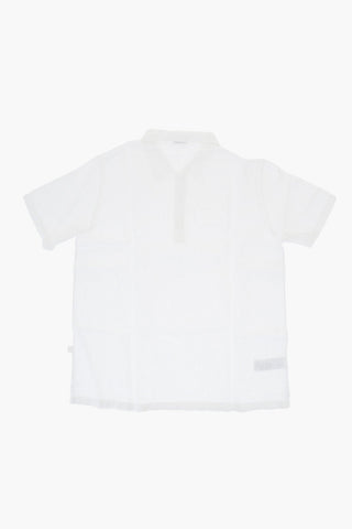 Short Sleeved Linen Polo Shirt