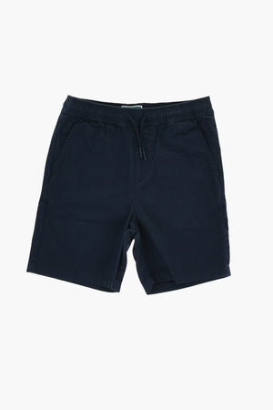 Shorts in Cotone Stretch con Elastico in Vita