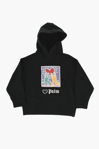 KEITH HARING Printed Brushed Cotton Hoodie