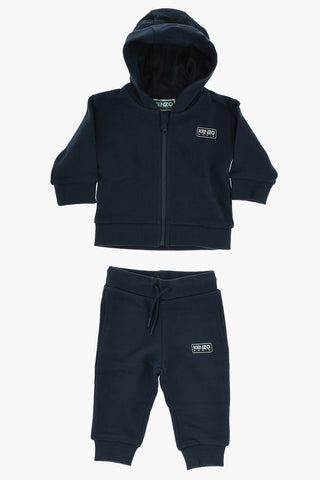 Brushed Cotton Sweatshirt and Joggers Set