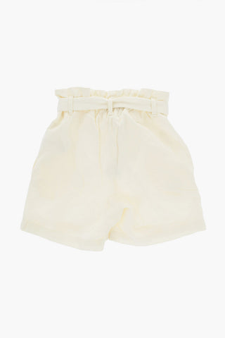 Single Pleat NATH Shorts with Belt