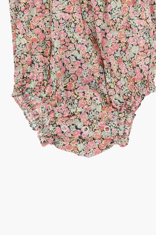 Floral Motif BARBOTEUSE NEFLE Bodysuit