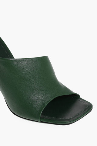 Leather NYMPHE Open Toe Mules 8cm