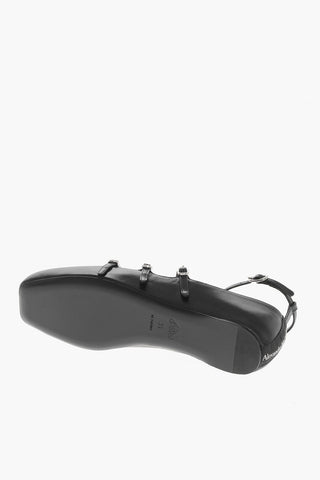 Ballerine in Pelle con Cinturini