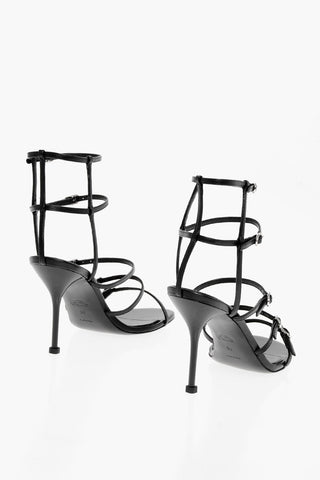 Leather FAUN LUX Sandals with Straps 10cm