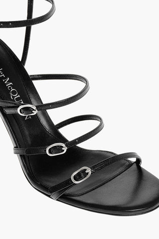 Leather FAUN LUX Sandals with Straps 10cm