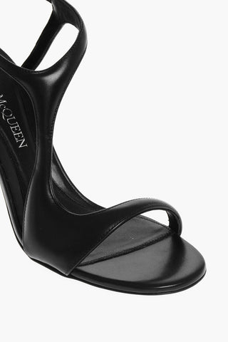 Leather SUPPLENESS Sandals with Stiletto Heel 10cm