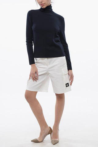 Turtleneck Cashmere and Silk Sweater