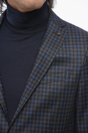 CC COLLECTION Blazer aus Schurwolle mit Karomuster