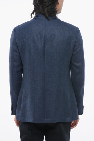 CC COLLECTION Linen Herringbone RIGHT Blazer