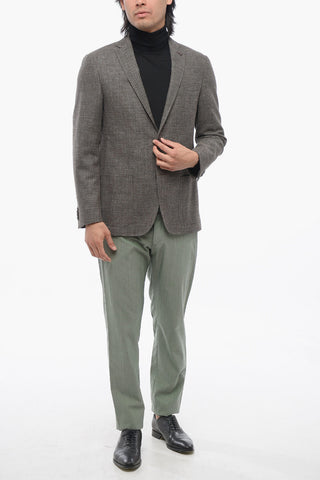CC COLLECTION Cotton-Blend Blazer RIGHT Hopsack