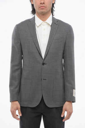 CC COLLECTION Blazer RIGHT in Lava Vergine Hopsack