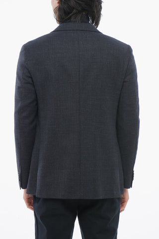 CC COLLECTION Cotton-Blend Blazer RIGHT Hopsack