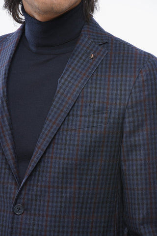 CC COLLECTION Blazer RIGHT Checked Pattern