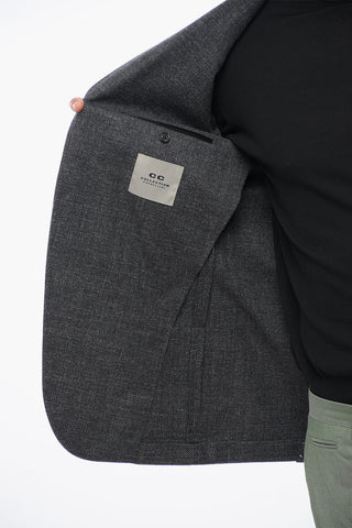 CC COLLECTION Blazer RIGHT Hopsack Pattern