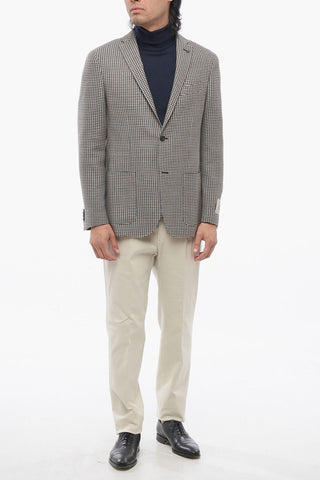 CC COLLECTION Blazer Motivo Pied de Poule