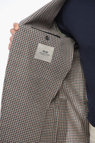 CC COLLECTION Blazer Motivo Pied de Poule