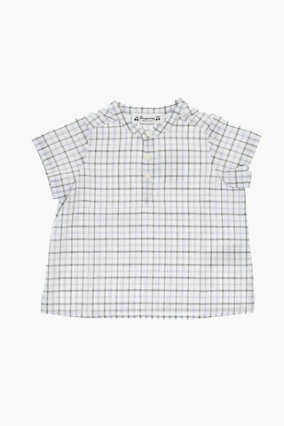 Short Sleeved Checked CESARI Shirt