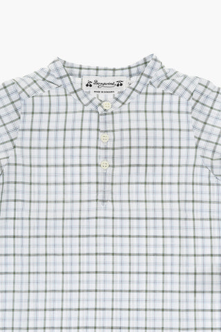 Short Sleeved Checked CESARI Shirt