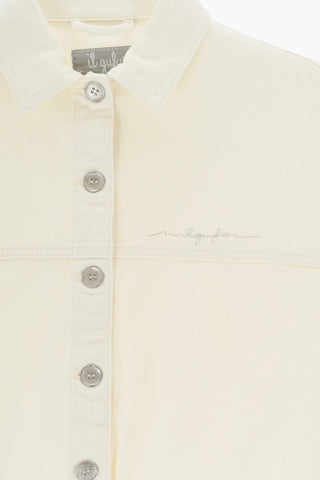 Frayed Hem Denim Jacket