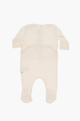 Cotton Romper Suit with Print