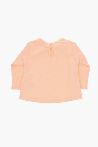 Nylon Blend Bloomers and Crew-neck T-shirt Set