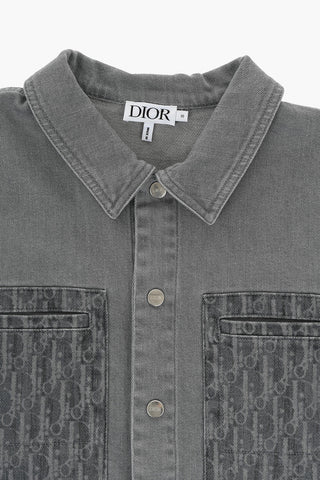 Denim Jacket with Monogram