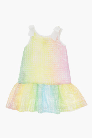 Gradient Sequined Dress