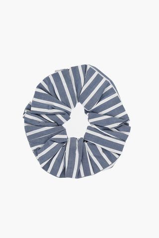 Striped Organic Cotton Scrunchie