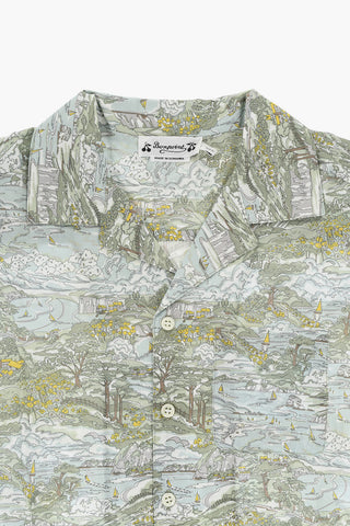 Camicia STEVE a Fantasia a Maniche Corte