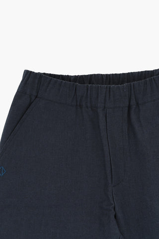 Pantaloni in Twill di Cotone con Elastico in Vita