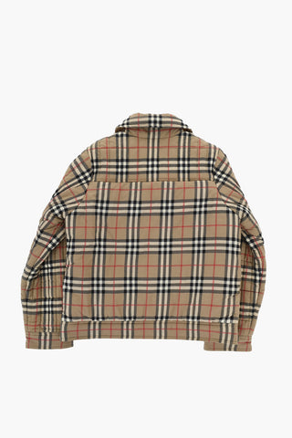 Quilted Checked GIDEON Jacket with Double Breast Pocket