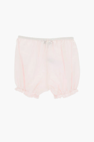 Cotton Dress with Lace and Shorts