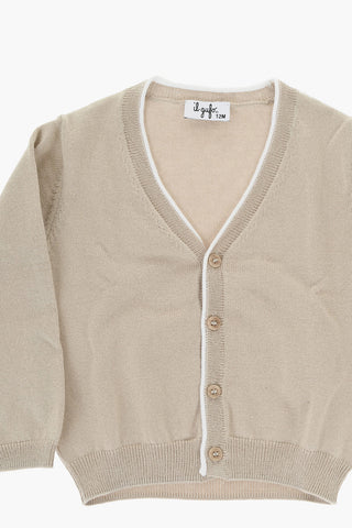 V-Neck Lightweight Cotton Cardigan