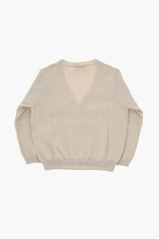 V-Neck Lightweight Cotton Cardigan