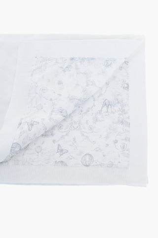 Printed Cotton Blend Blanket
