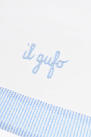 Cotton Blanket with Print Details