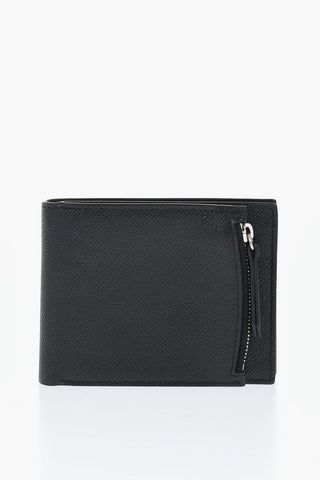 MM11 Textured Leather Trifold Wallet