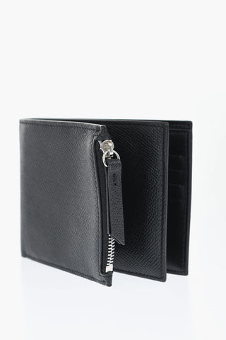MM11 Textured Leather Trifold Wallet