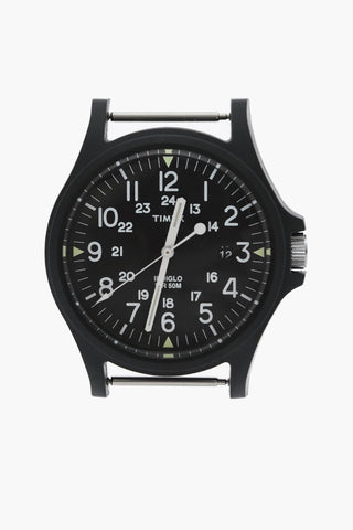 Steel ACADIA Analog Watch Dial 40mm