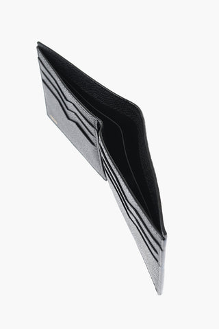 Portafoglio Bifold in Pelle Martellata