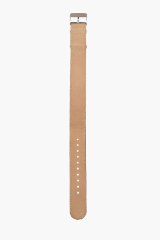 Cinturino Slip-Through a Tinta Unita 20mm