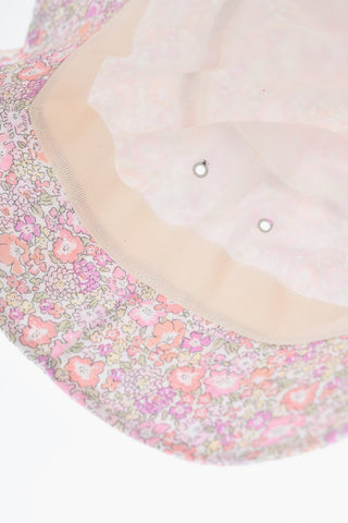 Floral Patterned Lightweight Cotton Bucket Hat