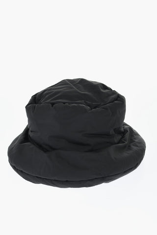 Padded Bucket Hat with Logoed Application