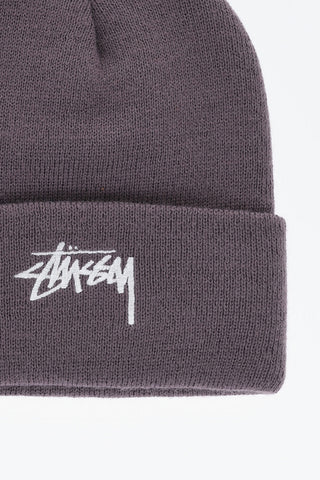 Beanie in Tinta Unita con Logo Ricamato