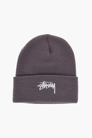 Beanie in Tinta Unita con Logo Ricamato