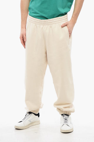 Joggers in Misto Cotone Felpato con Tre Tasche