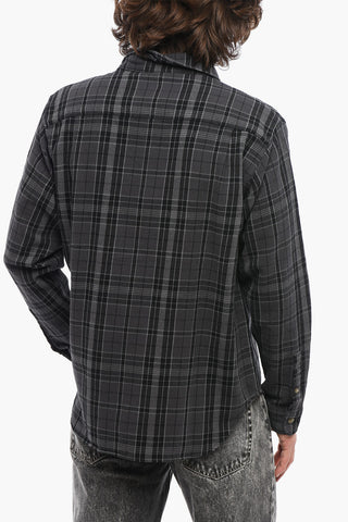 Overshirt a Quadri Plaid con Taschino